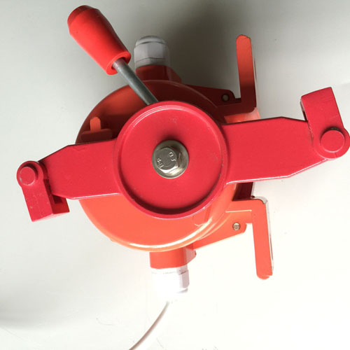 耐高溫皮帶機雙向拉繩開關SPS-2-FM生產(chǎn)_拉繩開關輸送帶保護裝置